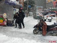 2018,通城的雪
