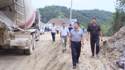 刘明灯到沙堆、四庄督办公路建设