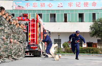 马港镇：以练促防 提升灭火应急救援能力