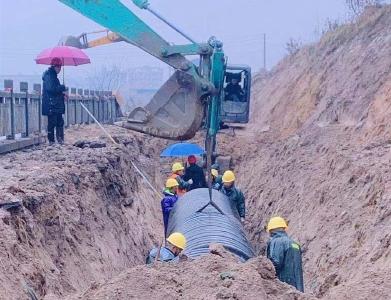 【春节我在岗系列报道之四】建工集团：管网改造抢进度 坚守一线赶工期 