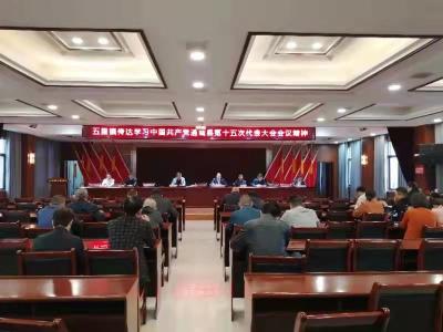 【落实党代会精神】五里镇传达学习通城县第十五次党代会精神