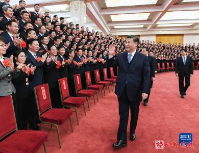习近平会见平安中国建设表彰大会代表