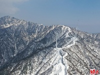 黄龙晴日雪景丨雪晴云淡日光寒，一种清孤不等闲