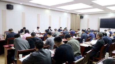 通城县十五届县委常委会第20次会议召开