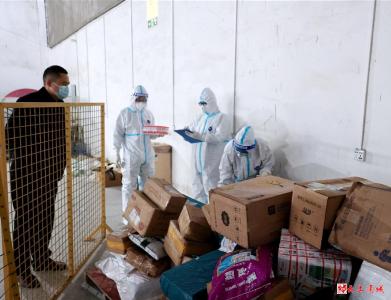 通城县市场监管局：严把快递行业疫情防控“关口”