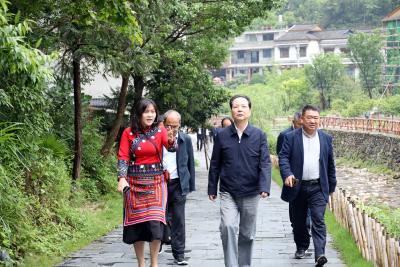 刘晓鸣来通城调研民族团结进步创建及乡村振兴工作