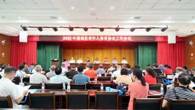 【简讯】通城县老年人体育协会2022年工作会议召开