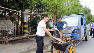 大坪乡：党建引领  吹响农村人居环境整治“集洁号”