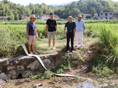 【抗旱进行时】干群齐心抗旱 塘湖镇13700亩农田得到及时灌溉