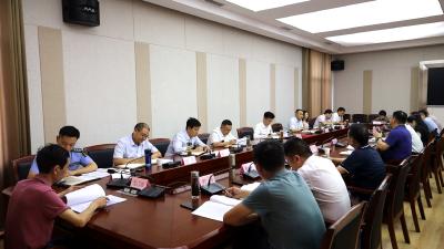 2022年第15次通城县政府常务会召开