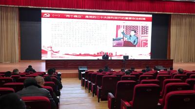视频-市委宣讲团走进通城宣讲党的二十大精神