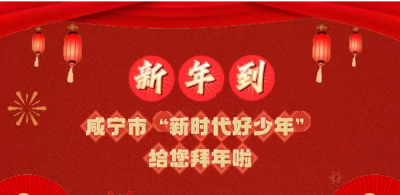 V视 | 咸宁市“新时代好少年”给您拜年啦