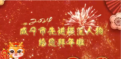 V视 | 咸宁市先进模范人物给您拜年啦
