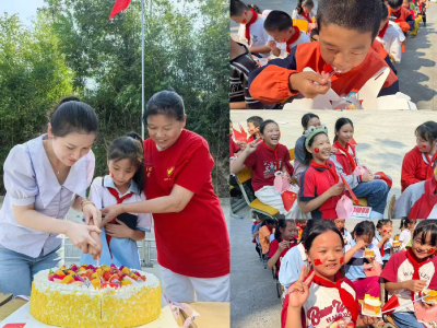 童心庆国庆，关爱暖留守——通城县马港镇潭下小学携手义工协会共筑温暖桥梁