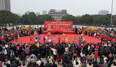 湖北天门：氛围感拉满“花式”闹元宵