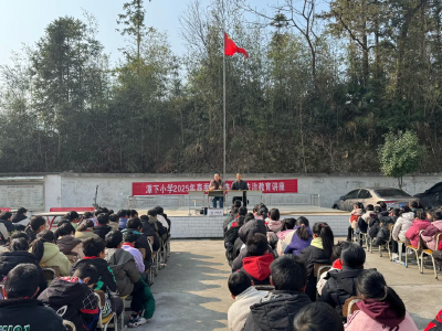 通城县马港镇潭下小学：法治讲座进校园 守护青春伴成长