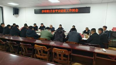 通城县沙堆镇召开平安建设工作例会