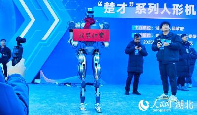 新春开工第一天 湖北10款人形机器人登场