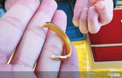 含金量难测 “金包银”成消费陷阱