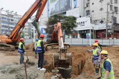 【我的城 在焕新】通城县湘汉路道路改造项目预计8月30日完工