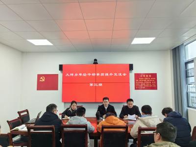 通城县大坪乡：提升年轻干部业务能力 筑牢政务基石