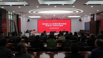 通城县应急管理局召开2025年烟花爆竹领域安全生产知识培训会