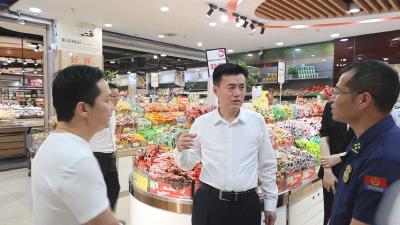 杨修伟督导检查安全生产工作