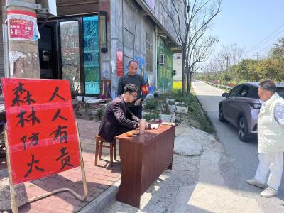 通城县沙堆镇多措并举 筑牢森林防火防线