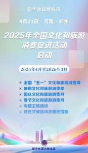 2025年全国文化和旅游消费促进活动启动