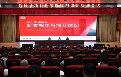 通城县召开项目政策解读与谋划培训会议  