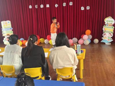 通城县大坪乡下畈完小举办阅读节讲故事比赛活动