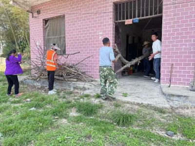 通城县沙堆镇积极开展爱国卫生月活动
