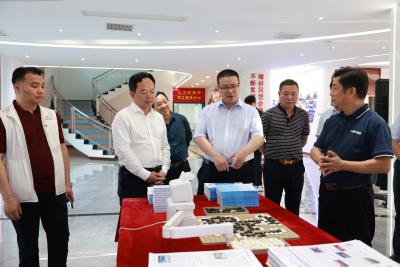 江西省抚州市东乡区党政代表团来通城参观考察