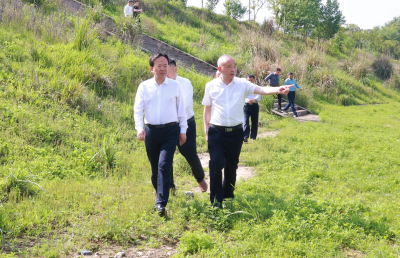 黄建平开展第二季度巡河工作