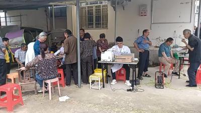 通城县沙堆镇开展健康体检活动