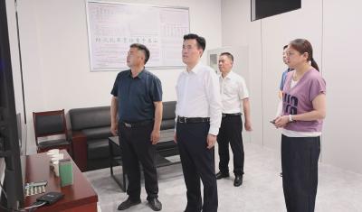 杨修伟调研督导防汛备汛工作