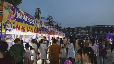通城县大坪乡啤酒美食音乐节开幕 点燃夏日激情