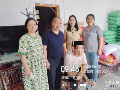 通城县马港镇：送教上门暖人心 爱心相伴助成长