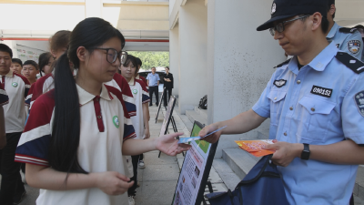 通城：禁毒宣传进校园 筑牢防毒“安全网”