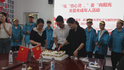 通城县麦市中学开展关爱未成年人活动