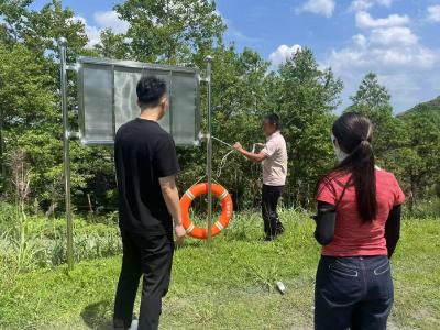 通城县塘湖镇大埚村：多举措开展防溺水宣传活动