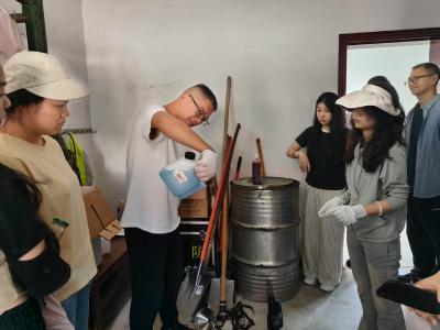 通城县北港镇开展消防器材实地演练
