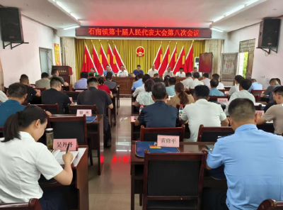  通城县石南镇第十届人民代表大会第八次会议召开