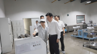 杨修伟到湖北壹威电子科技有限公司走访调研