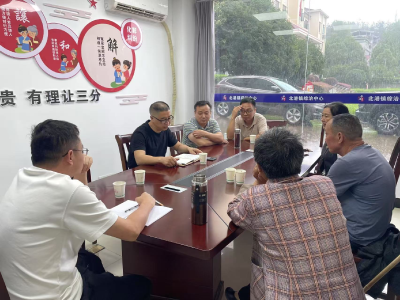 通城县北港镇人大代表化身 “和事佬”  法理相融解纠纷