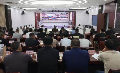 通城县组织收听收看全市迎接省委安全生产巡查工作视频会议