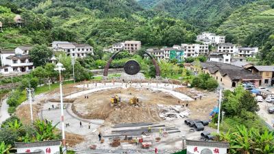 【聚焦药姑山古瑶村提档升级④】通城药姑山古瑶村瑶望千年广场升级改造项目加速推进 沉浸式史诗秀演即将来袭