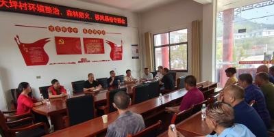 通城县大坪乡：专班下沉各村 双线督办人居环境与森林防火