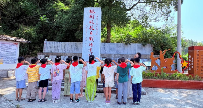 铭记历史 缅怀先烈丨通城县北港镇开展枫树畈抗日战场遗址纪念活动