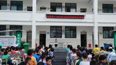 通城县大坪乡：禁毒宣传进校园 共筑校园平安防线